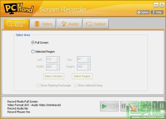 PCHand Screen Recorder,PCHand,屏幕录像,屏幕录像软件