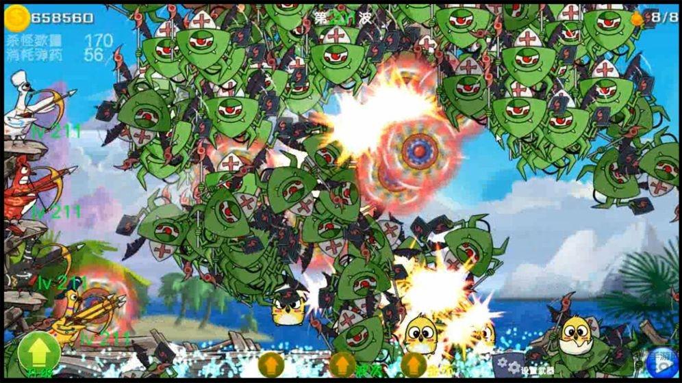 疯狂战斗鸡破解版下载,疯狂战斗鸡,放置游戏,魔性游戏